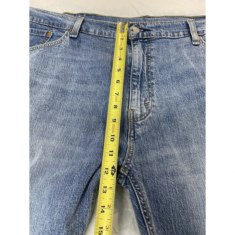 Levi's 541 Athletic Fit Jeans Mens 44x30 (46x29 Actual) Blue Denim Relaxed Taper